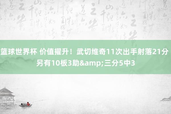 篮球世界杯 价值擢升！武切维奇11次出手射落21分 另有10板3助&三分5中3